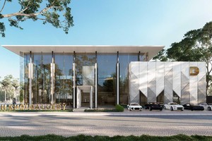 Sale Gallery của Tập đoàn Danh Khôi tại Đà Nẵng, nơi khách hàng và nhà đầu tư có thể tham quan các dự án đẳng cấp.