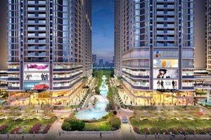 Khối đế quy tụ đầy đủ tiện ích vui chơi, mua sắm, giải trí.