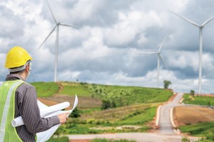 Điện gió có tiềm năng phát triển mạnh trong tương lai.