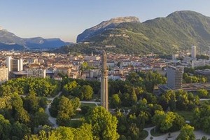 Một góc thành phố Grenoble của Pháp. (Nguồn: Grenoble-tourisme.com).