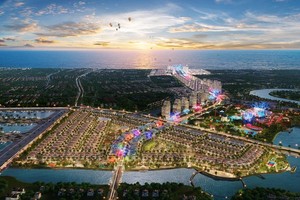 Khu đô thị Sun Riverside Village được thị trường hấp thụ rất tốt. Ảnh phối cảnh minh họa.