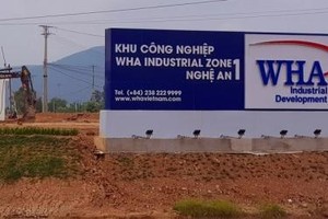 Dự án của Tập đoàn Goertek (Hồng Kông, Trung Quốc) ở Khu công nghiệp WHA được điều chỉnh tăng vốn đầu tư từ 100 triệu USD lên 500 triệu USD.