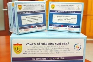 Bộ xét nghiệm COVID-19 của Công ty Việt Á..