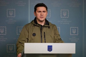 Cố vấn Tổng thống Ukraine, ông Mykhailo Podolyak. Ảnh: KT