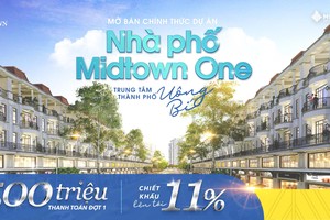 Nhà phố Santorini Vibes - Midtown One nằm tại trung tâm thành phố Uông Bí với mức chiết khấu hấp dẫn lên đến 11%