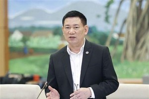 Bộ trưởng Bộ Tài chính Hồ Đức Phớc. (Ảnh: Doãn Tấn/TTXVN)