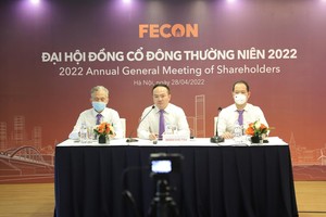 Đại hội đồng cổ đông thường niên năm 2022 của Công ty cổ phần FECON diễn ra sáng 28/4.
