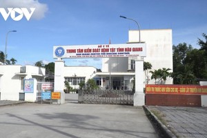 Trung tâm kiểm soát bệnh tật tỉnh Hậu Giang.