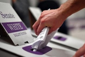 Số cử tri Australia đi bỏ phiếu sớm cao kỷ lục trong ngày bỏ phiếu sớm đầu tiên. (Nguồn: AFP).