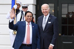 Thủ tướng Phạm Minh Chính và Tổng thống Hoa Kỳ Joe Biden - Ảnh: VGP/Nhật Bắc.