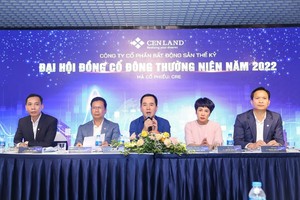 Ban Lãnh đạo Cen Land lạc quan về mục tiêu 2022.