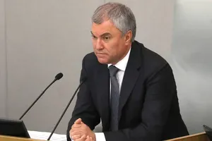 Chủ tịch Duma Quốc gia (Hạ viện) Nga Vyacheslav Volodin (Ảnh: Tass).