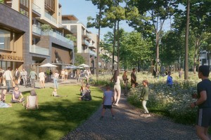 Minh họa thiết kế Shop House The Avenue.