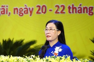 Bà Bùi Thị Quỳnh Vân, Bí thư Tỉnh ủy Quảng Ngãi làm Trưởng Ban Chỉ đạo Tỉnh ủy về phòng, chống tham nhũng, tiêu cực tỉnh Quảng Ngãi.