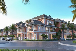 Sunneva Island tiên phong kiến tạo chất sống thượng lưu tại thành phố Đà Nẵng. Ảnh phối cảnh minh họa.