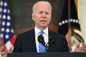 Tổng thống Biden chủ trì Diễn đàn các nền kinh tế lớn về năng lượng và khí hậu. Ảnh: Getty.