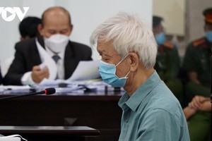 Ông Nguyễn Chiến Thắng, cựu Chủ tịch UBND tỉnh Khánh Hòa tại một phiên tại trong vụ án khác.