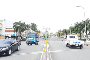 Trung tâm TP. Vị Thanh, tỉnh Hậu Giang.