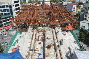 Giá vật liệu xây dựng đi xuống là điều kiện thuận lợi cho việc triển khai các dự án đầu tư công.