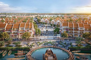 Hoian d'Or, một trong những dự án thi công trọng điểm của Tracodi.