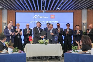 Tập đoàn LEGO ký kết hợp tác cùng Coteccons xây dựng nhà máy lớn nhất tại Việt Nam 