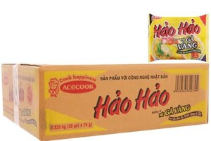 Mỳ Hảo Hảo hương vị gà của Acecook. (Nguồn: saphavi.eu)