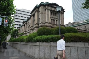 Trụ sở Ngân hàng Trung ương Nhật Bản (BOJ) tại thủ đô Tokyo. (Ảnh: AFP/TTXVN).