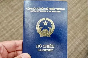 Hộ chiếu mẫu mới của Việt Nam.