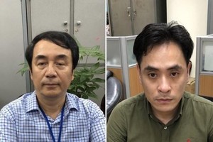 Bị can Trần Hùng và Nguyễn Duy Hải. (Nguồn: nps.gov.vn)