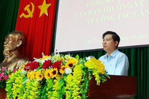Ông Trần Văn Tuấn được phân công giữ chức vụ Bí thư Thành ủy Bà Rịa nhiệm kỳ 2021-2026. (Ảnh: Báo Chính phủ)