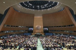 Toàn cảnh phiên khai mạc khóa họp 77 ĐHĐ LHQ tại New York, Mỹ, ngày 20/9/2022. Ảnh tư liệu: THX/TTXVN