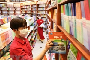 Hệ thống phân phối của Nhà xuất bản Giáo dục Việt Nam. (Ảnh: Thanh Tùng/TTXVN)