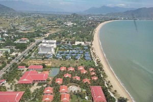 Tỉnh Ninh Thuận đang chú trọng phát triển kinh tế ven biển.