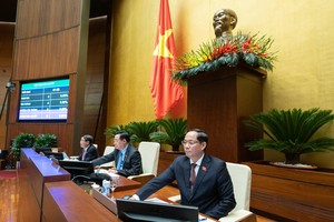 Luật sửa đổi, bổ sung một số điều của Luật Tần số vô tuyến điện đã được Quốc hội biểu quyết thông qua đầu phiên họp chiều 9/11.