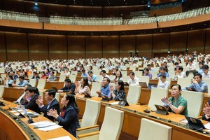 Phiên họp chiều 11/11 của Quốc hội.