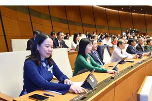 Quốc hội đã thông qua Luật Phòng, chống rửa tiền, gồm 4 chương và 66 điều.