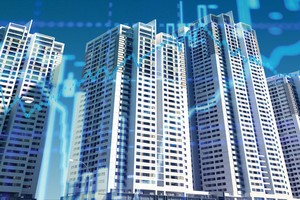 Cổ phiếu bất động sản có tỷ trọng vốn hóa cao nên diễn biến giá lao dốc tạo áp lực lớn đến thị trường chung.