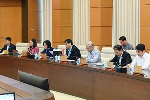Một phiên họp của Uỷ ban Thường vụ Quốc hội.