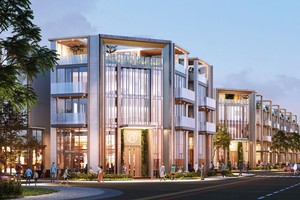 Các phân khu được quy hoạch cho shophouse và shop villa tại The 9 Stellars hứa hẹn sẽ trở thành tâm điểm giao thương tại khu Đông Sài Gòn - Ảnh phối cảnh dự án.