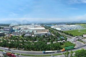 Tính đến hết tháng 8, các khu công nghiệp Vĩnh Phúc thu hút 426 dự án đầu tư.