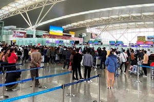 Các đơn vị của ngành hàng không đã chuẩn bị sẵn sàng phục vụ khách đi lại dịp Tết Nguyên đán 2023. (Ảnh: CTV/Vietnam+)