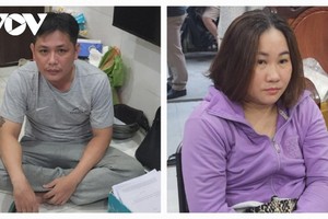 Phan Văn Tú và vợ Ngô Phương Tuyền.