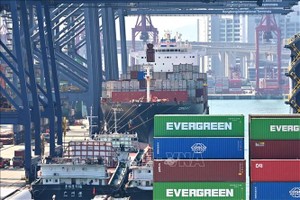Vận chuyển hàng hóa tại cảng ở Hong Kong, Trung Quốc. Ảnh minh họa: AFP/TTXVN.