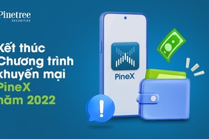 Kho quà tiền tỷ của Pinetree cho người dùng PineX sẽ tạm dừng vào ngày 31/12/2022