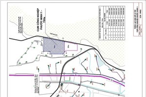 Bản đồ vị trí Cụm công nghiệp Phước Minh 1. Nguồn: UBND tỉnh Ninh Thuận.