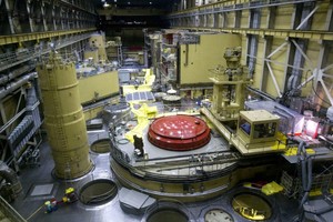 Lò phản ứng số 2 của nhà máy điện hạt nhân Paks của Hungary. Ảnh: AFP.