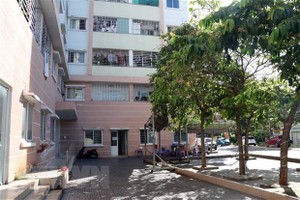 Một góc khu nhà ở xã hội trên đường Nguyễn Hữu Cảnh (phường Thắng Nhất, thành phố Vũng Tàu). (Ảnh: Đoàn Mạnh Dương/TTXVN)