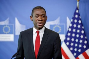 Thứ trưởng Bộ Tài chính Mỹ Wally Adeyemo. (Ảnh: Reuters).