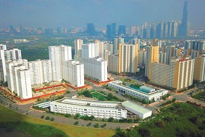 3.790 căn hộ tái định cư tại Khu đô thị mới Thủ Thiêm sẽ tiếp tục được đấu giá trong thời gian tới. Ảnh: Lê Toàn.