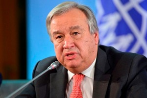 Tổng thư ký Liên Hợp Quốc Antonio Guterres. (Ảnh: minurso.unmissions.org).